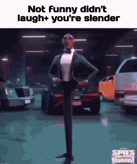 Your Slender L Ratio Meme GIF - Your Slender L Ratio Meme GIFs