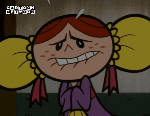 a cartoon network advertisement with a cartoon girl