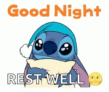 Bedtime Good Night GIF - Bedtime Good Night Stitch GIFs