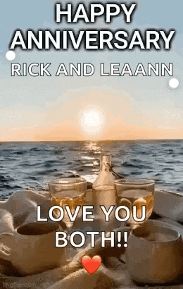 happy anniversary rick and leaann love you both !!