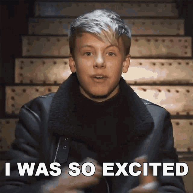 I Was So Excited Carson Lueders GIF - I Was So Excited Carson Lueders Lonely GIFs