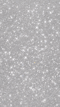 a blue letter u is on a silver glitter background
