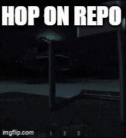 a poster that says hop on repo baldie