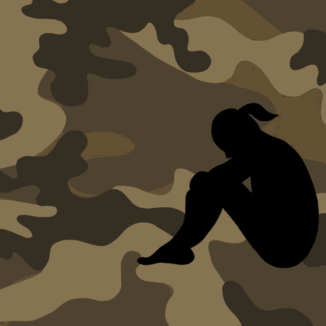 Camouflage Sexual Assault Awareness Month GIF - Camouflage Sexual Assault Awareness Month Sexual Assault Awareness GIFs