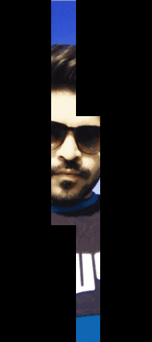 a man wearing sunglasses and a shirt that says " omuq "