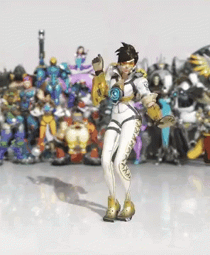 Tracer Overwatch GIF - Tracer Overwatch Dance GIFs