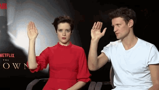 The Crown Netflix GIF - The Crown Netflix Queen And Duke GIFs