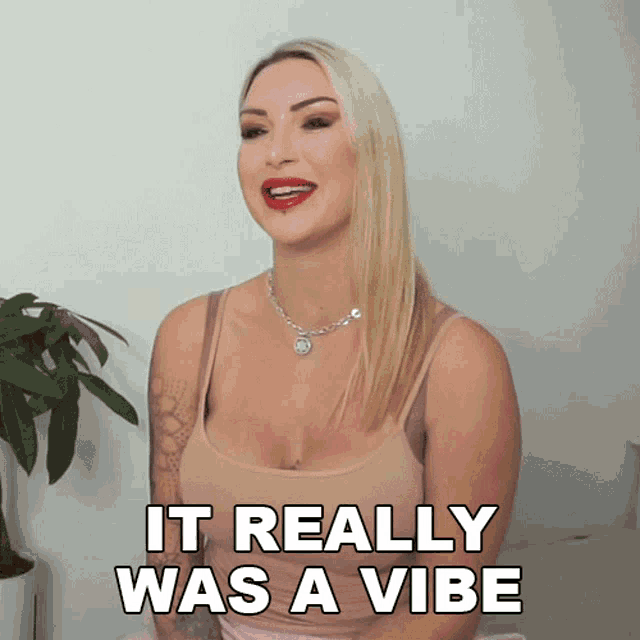 It Really Was A Vibe Tracy Kiss GIF - It Really Was A Vibe Tracy Kiss I Was Feeling It GIFs