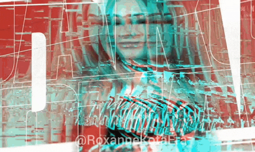 a 3d image of a woman with the name roxanna kota era
