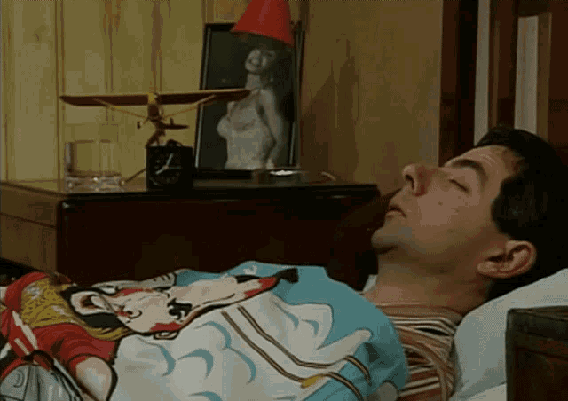 Alarm Clock Mr Bean GIF - Alarm Clock Mr Bean Sleepy GIFs