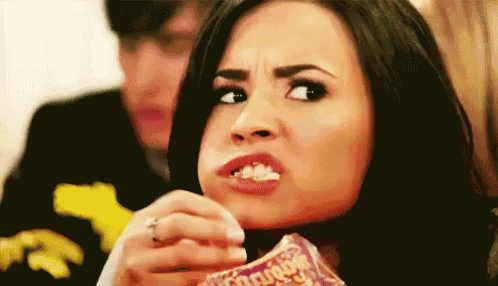 Waiting For Your Crush To Text Back GIF - Demilovato Popcorn Nervous GIFs