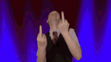 Middle Finger Dance Flip The Bird GIF - Middle Finger Dance Middle Finger Flip The Bird GIFs