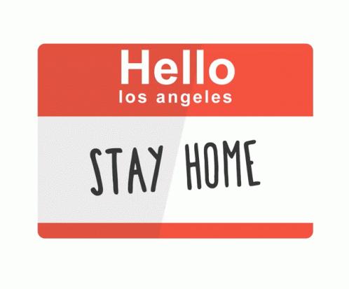 Stay Home La GIF - Stay Home La Chill GIFs