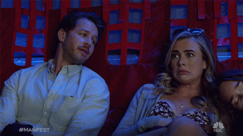 Look At Each Other Ben Stone GIF - Look At Each Other Ben Stone Michaela Stone GIFs