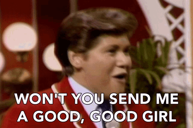 Wont You Send Me A Good Good Girl Wayne Newton GIF - Wont You Send Me A Good Good Girl Wayne Newton The Ed Sullivan Show GIFs