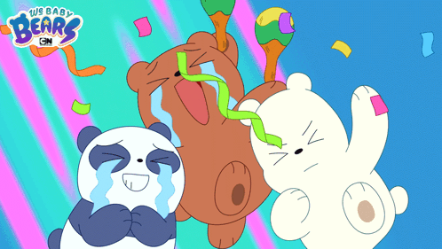 Yey Baby Grizzly GIF - Yey Baby Grizzly Baby Ice Bear GIFs