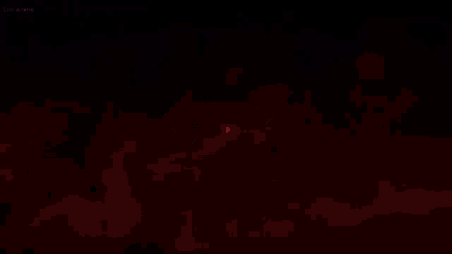a close up of a red and black background with a few lines coming out of it .