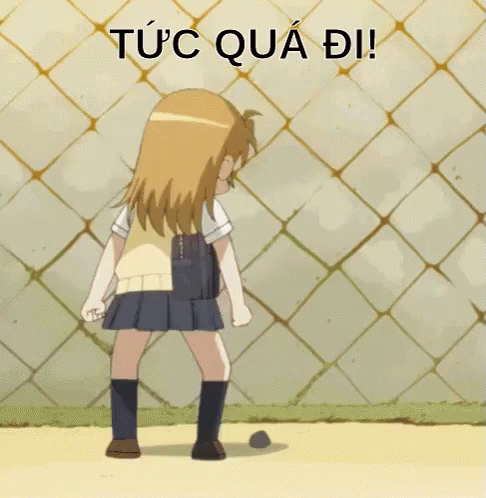 Khó Chịu Toradora GIF - Taiga Aisaka Khóchịu Tức Quáđi GIFs