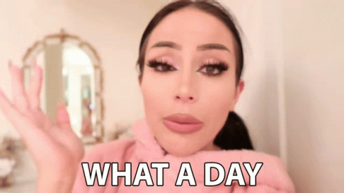 What A Day Call It A Day GIF - What A Day Call It A Day Eventful Day GIFs