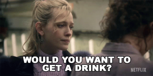 Would You Want To Get A Drink Dani Clayton GIF - Would You Want To Get A Drink Dani Clayton Victoria Pedretti GIFs