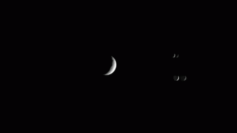 Moons Of Saturn GIF - Nasa Saturn Moons GIFs