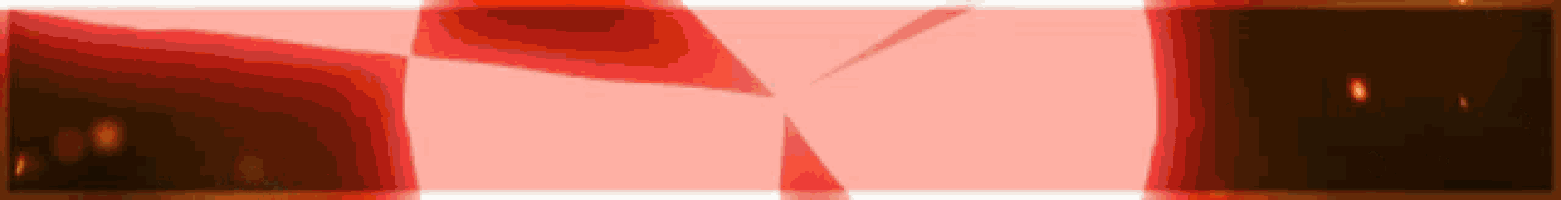 a red background with a white border and a few lines