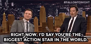 Liam Neeson Right Now Youre The Biggest Action Star GIF - Liam Neeson Right Now Youre The Biggest Action Star GIFs