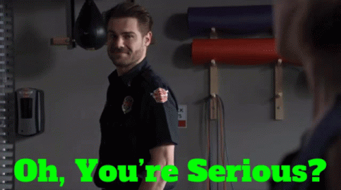 Station19 Jack Gibson GIF - Station19 Jack Gibson Oh Youre Serious GIFs