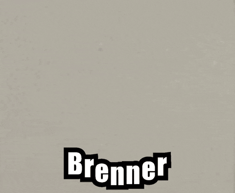 a drawing of a squirrel with the name brenner on the bottom