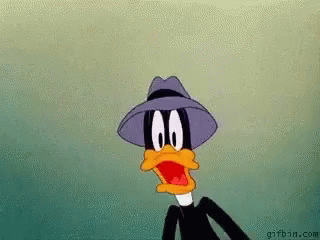 Omg Daffy Duck GIF - Omg Daffy Duck Shaking GIFs