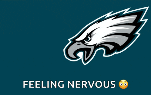 a sign that says let 's go eagles