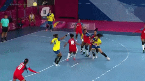 Handball Anotar GIF - Handball Anotar Punto GIFs