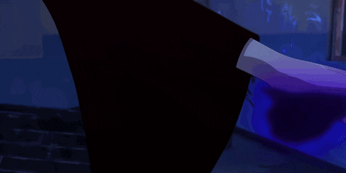 a close up of a person 's arm with blood on it and a purple background