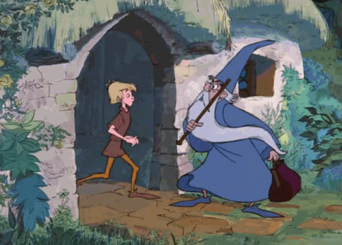 Merlin Archimedes GIF - Merlin Archimedes The Sword In The Stone GIFs