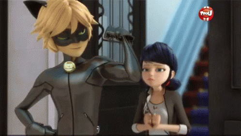 Miraculous Tales Of Ladybug And Cat Noir GIF - Miraculous Tales Of Ladybug And Cat Noir Muscle GIFs