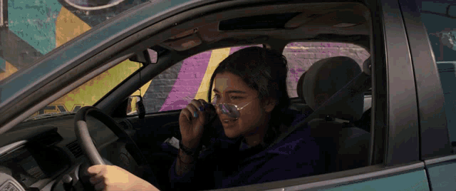 Kamala Khan Driving Test GIF - Kamala Khan Driving Test Accident GIFs