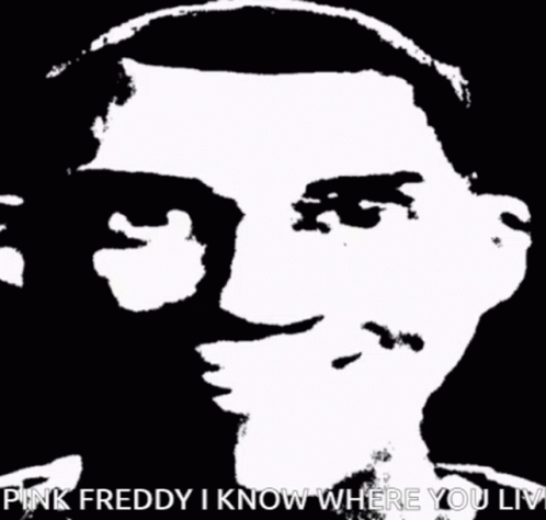 Pink Freddy I Know Where You Live GIF - Pink Freddy I Know Where You Live GIFs