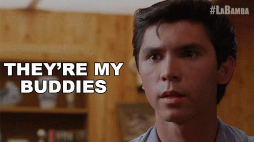 Theyre My Buddies Ritchie Valens GIF - Theyre My Buddies Ritchie Valens La Bamba GIFs