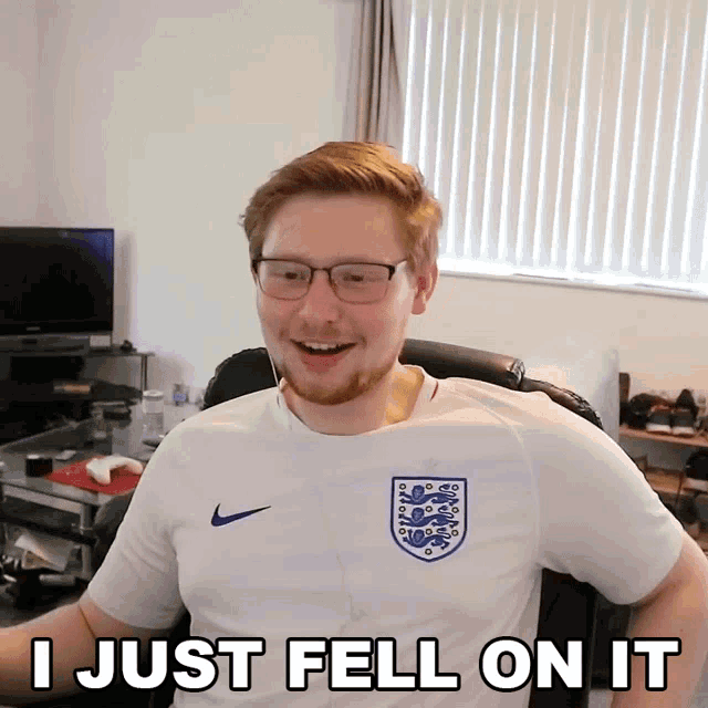 I Just Fell On It Ollie Dixon GIF - I Just Fell On It Ollie Dixon I Got Tricked GIFs