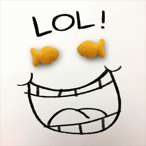 Lol Goldfish GIF - Lol Goldfish Crackers GIFs