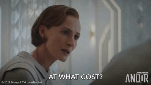 At What Cost Mon Mothma GIF - At What Cost Mon Mothma Andor GIFs
