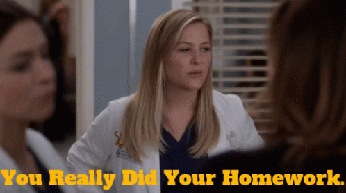Greys Anatomy Arizona Robbins GIF - Greys Anatomy Arizona Robbins You Really Did Your Homework GIFs