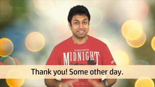 Thank You Some Other Day GIF - Thank You Some Other Day Ill See You Again GIFs