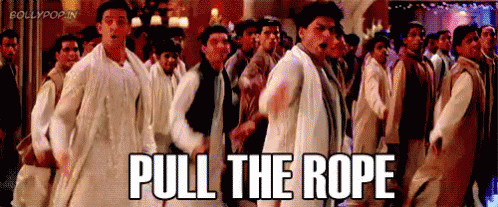Pull The Rope GIF - Pull The Rope Hritik Roshan GIFs
