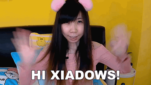 Hi Xiadows Xiao Hoang GIF - Hi Xiadows Xiao Hoang Xiaorishu GIFs