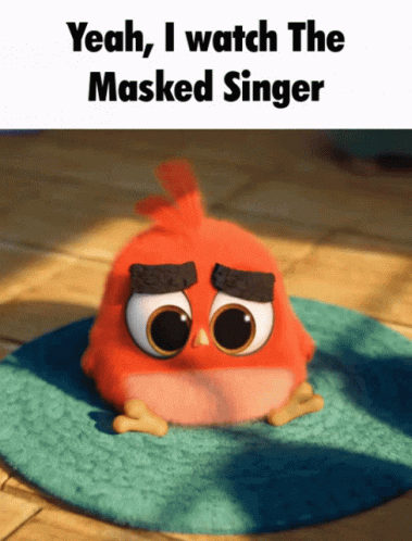 Angry Birds The Masked Singer GIF - Angry Birds The Masked Singer GIFs