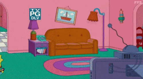 The Simpsons Bump Into GIF - The Simpsons Bump Into Phones GIFs