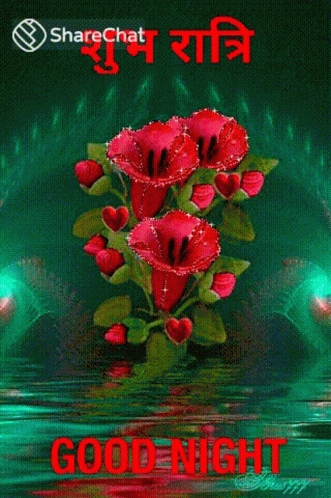 Good Night Roses GIF - Good Night Roses In Love GIFs