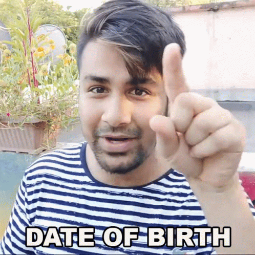 Date Of Birth Abhishek Sagar GIF - Date Of Birth Abhishek Sagar Sagar Ki Vani GIFs