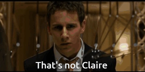 That'S Not Claire GIF - That'S Not Claire GIFs